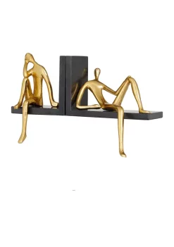 Discount ✨ Contemporary Marble Bookends - Set of 2 by Monroe Lane ⭐ -Monroe Lane Sales Belk 31506