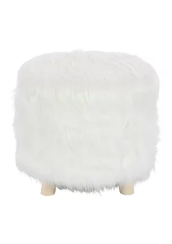 Promo ❤️ Contemporary Polyester Stool by Monroe Lane 🛒