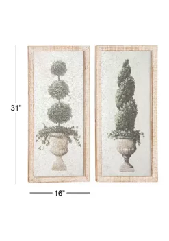 Discount 🤩 Farmhouse Wood Wall Decor - Set of 2 by Monroe Lane 🔥 -Monroe Lane Sales Belk 3155