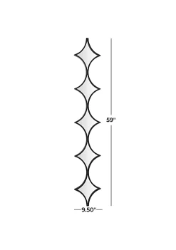 Discount ⭐ Contemporary Metal Wall Mirror by Monroe Lane 🔥 -Monroe Lane Sales Belk 31552