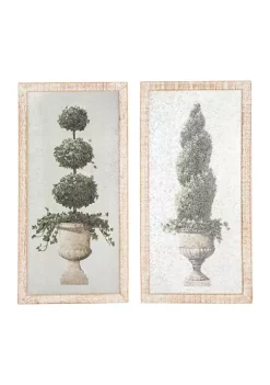 Discount 🤩 Farmhouse Wood Wall Decor - Set of 2 by Monroe Lane 🔥 -Monroe Lane Sales Belk 3156