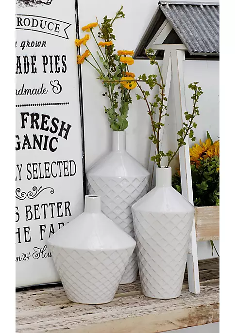 Top 10 🤩 Modern Porcelain Vase - Set of 3 by Monroe Lane 🎁 2 Top 10 🤩 Modern Porcelain Vase - Set of 3 by Monroe Lane 🎁 - Image 2