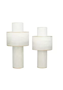 Budget 🔥 Modern Metal Vase - Set of 2 by Monroe Lane 🥰