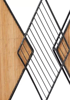 Brand new 👍 Modern Bamboo Wall Decor by Monroe Lane ⌛ -Monroe Lane Sales Belk 31583