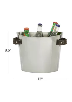 Budget 😉 Contemporary Stainless Steel Ice Bucket by Monroe Lane 🎁 -Monroe Lane Sales Belk 31640