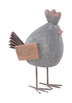 Best reviews of 😍 Rustic Polystone Garden Sculpture by Monroe Lane 🌟