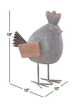 Best reviews of 😍 Rustic Polystone Garden Sculpture by Monroe Lane 🌟 -Monroe Lane Sales Belk 31664