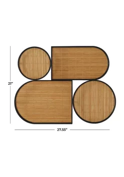 Hot Sale 🤩 Modern Bamboo Wall Decor by Monroe Lane ⭐ -Monroe Lane Sales Belk 31670