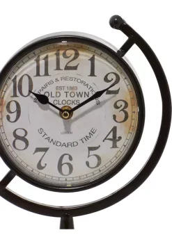 Best deal ⌛ Vintage Metal Clock - Set of 4 by Monroe Lane ✔️ -Monroe Lane Sales Belk 31740