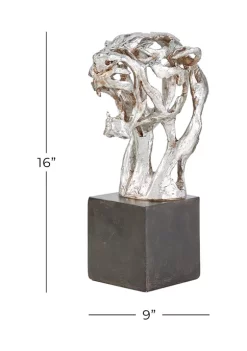 Budget 🔔 Polystone Eclectic Leopard Sculpture by Monroe Lane 😀 -Monroe Lane Sales Belk 31747
