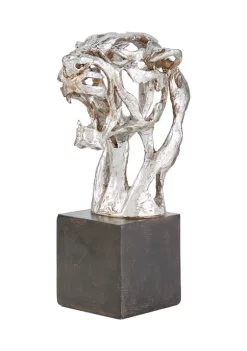 Budget 🔔 Polystone Eclectic Leopard Sculpture by Monroe Lane 😀 -Monroe Lane Sales Belk 31749