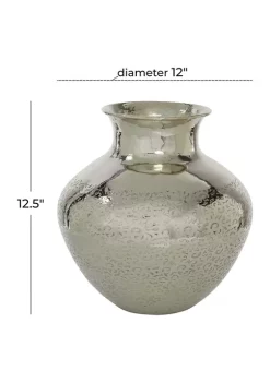 Buy 🌟 Contemporary Aluminum Vase by Monroe Lane 🌟 -Monroe Lane Sales Belk 31806