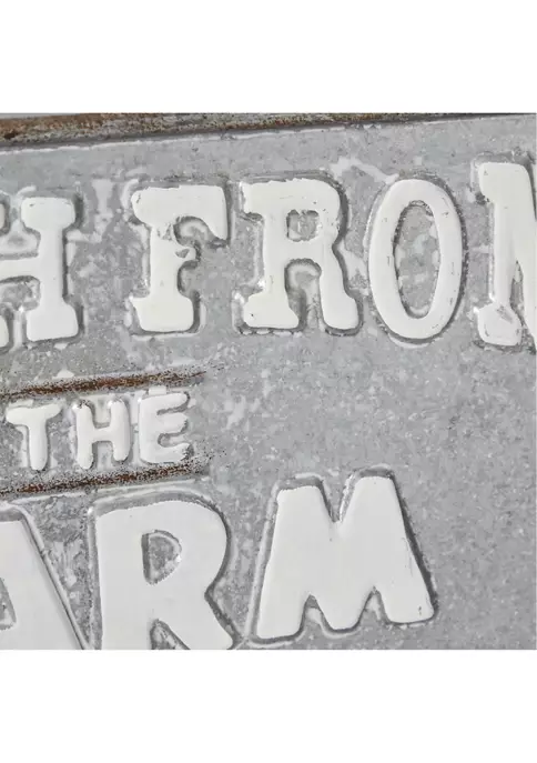 Hot Sale 🌟 Iron Farmhouse Wall Décor - Set of 2 by Monroe Lane ✨ 3 Hot Sale 🌟 Iron Farmhouse Wall Décor - Set of 2 by Monroe Lane ✨ - Image 3