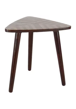 Buy 🥰 Modern Mango Wood Accent Table by Monroe Lane ✨ -Monroe Lane Sales Belk 31855