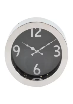 New 🧨 Stainless Steel Wall Clock by Monroe Lane 🧨 -Monroe Lane Sales Belk 31890