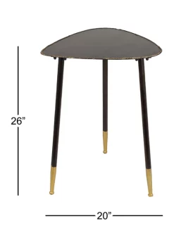 Best Sale 😀 Industrial Metal Accent Table by Monroe Lane ❤️ -Monroe Lane Sales Belk 31965