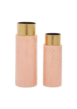 Brand new 😉 Contemporary Metal Vase - Set of 2 by Monroe Lane ⭐