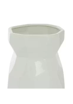 Budget 💯 Modern Ceramic Vase by Monroe Lane 🤩 -Monroe Lane Sales Belk 32037