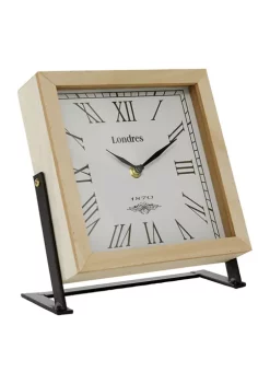 Discount ✨ Farmhouse Wood Clock by Monroe Lane 💯