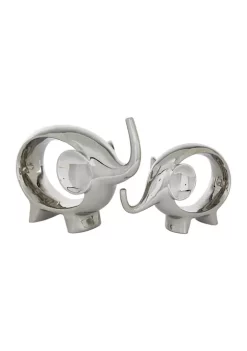 Best reviews of 🌟 Contemporary Porcelain Sculpture - Set of 2 by Monroe Lane 🥰 -Monroe Lane Sales Belk 32073