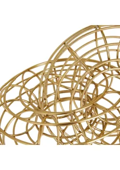 Discount 🎁 Contemporary Metal Sculpture - Set of 2 by Monroe Lane 😉 -Monroe Lane Sales Belk 32078