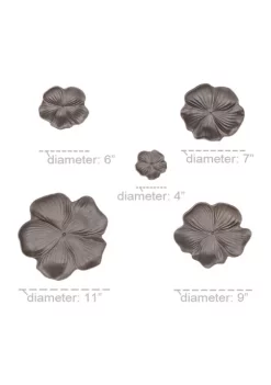 Hot Sale 😀 Stoneware Eclectic Wall Décor - Set of 5 by Monroe Lane 🤩 -Monroe Lane Sales Belk 32107