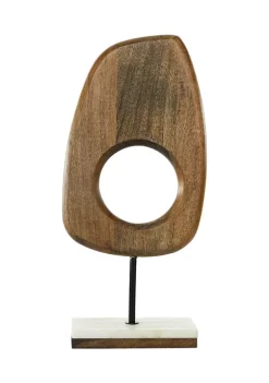 Best deal 🤩 Modern Mango Wood Sculpture by Monroe Lane 🌟 -Monroe Lane Sales Belk 32127