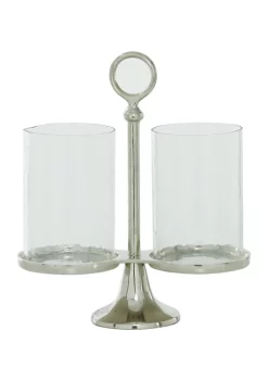 Buy 😉 Aluminum Traditional Hurricane Lamp by Monroe Lane 🛒 -Monroe Lane Sales Belk 32137
