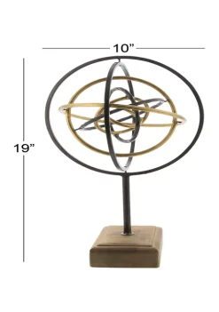 Coupon 🥰 Modern Metal Sculpture by Monroe Lane 🌟 -Monroe Lane Sales Belk 32171