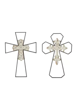 Coupon π Traditional Metal Wall Decor - Set of 2 by Monroe Lane π