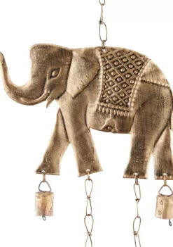 Buy 🤩 Eclectic Metal Windchime by Monroe Lane 😀 -Monroe Lane Sales Belk 3219