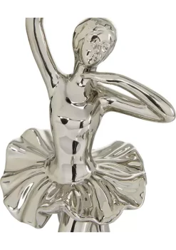 Outlet 🥰 Glam Ceramic Sculpture - Set of 2 by Monroe Lane ⭐ -Monroe Lane Sales Belk 32234