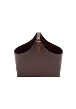 Budget ⭐ Modern Leather Magazine Holder by Monroe Lane 🤩