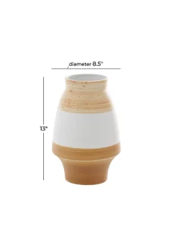 Brand new 🧨 Coastal Ceramic Vase by Monroe Lane 🎉 -Monroe Lane Sales Belk 32308