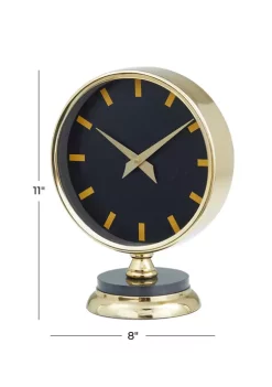 Best Pirce ❤️ Modern Stainless Steel Clock by Monroe Lane ❤️ -Monroe Lane Sales Belk 32313