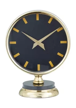 Best Pirce ❤️ Modern Stainless Steel Clock by Monroe Lane ❤️ -Monroe Lane Sales Belk 32314