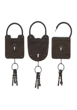 Brand new 😀 Industrial Metal Wall Decor - Set of 3 by Monroe Lane 🛒 -Monroe Lane Sales Belk 32323