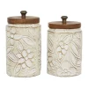 Cheapest 👏 Farmhouse Ceramic Decorative Jars - Set of 2 by Monroe Lane 👏