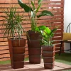 Top 10 🔥 Rustic Metal Planter - Set of 3 by Monroe Lane 🎉