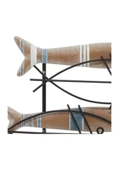 Deals 🛒 Coastal Wood Sculpture by Monroe Lane ✨ -Monroe Lane Sales Belk 32419