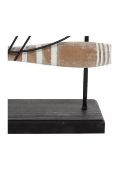 Deals 🛒 Coastal Wood Sculpture by Monroe Lane ✨ -Monroe Lane Sales Belk 32420