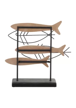 Deals 🛒 Coastal Wood Sculpture by Monroe Lane ✨ -Monroe Lane Sales Belk 32422