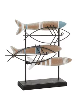 Deals 🛒 Coastal Wood Sculpture by Monroe Lane ✨ -Monroe Lane Sales Belk 32423