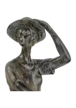 Cheap 🔔 Polystone Traditional Bicycle Sculpture by Monroe Lane 🛒 -Monroe Lane Sales Belk 32470