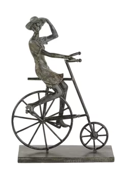 Cheap 🔔 Polystone Traditional Bicycle Sculpture by Monroe Lane 🛒 -Monroe Lane Sales Belk 32472
