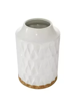Cheapest ✨ Contemporary Porcelain Vase by Monroe Lane 😉 -Monroe Lane Sales Belk 32487