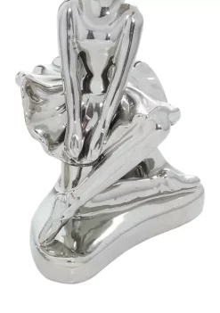 Deals 🔔 Glam Porcelain Sculpture - Set of 2 by Monroe Lane ❤️ -Monroe Lane Sales Belk 32529