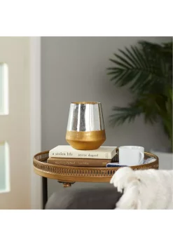 Discount 🤩 Modern Glass Candle Lantern by Monroe Lane 🌟 -Monroe Lane Sales Belk 3256