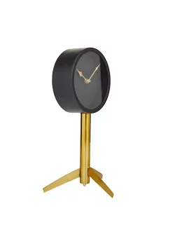 Flash Sale 🤩 Modern Stainless Steel Clock by Monroe Lane 🔥 -Monroe Lane Sales Belk 32597