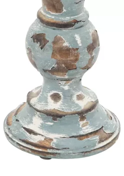 Outlet 😍 Traditional Wood Candle Holder - Set of 3 by Monroe Lane 👏 -Monroe Lane Sales Belk 3263